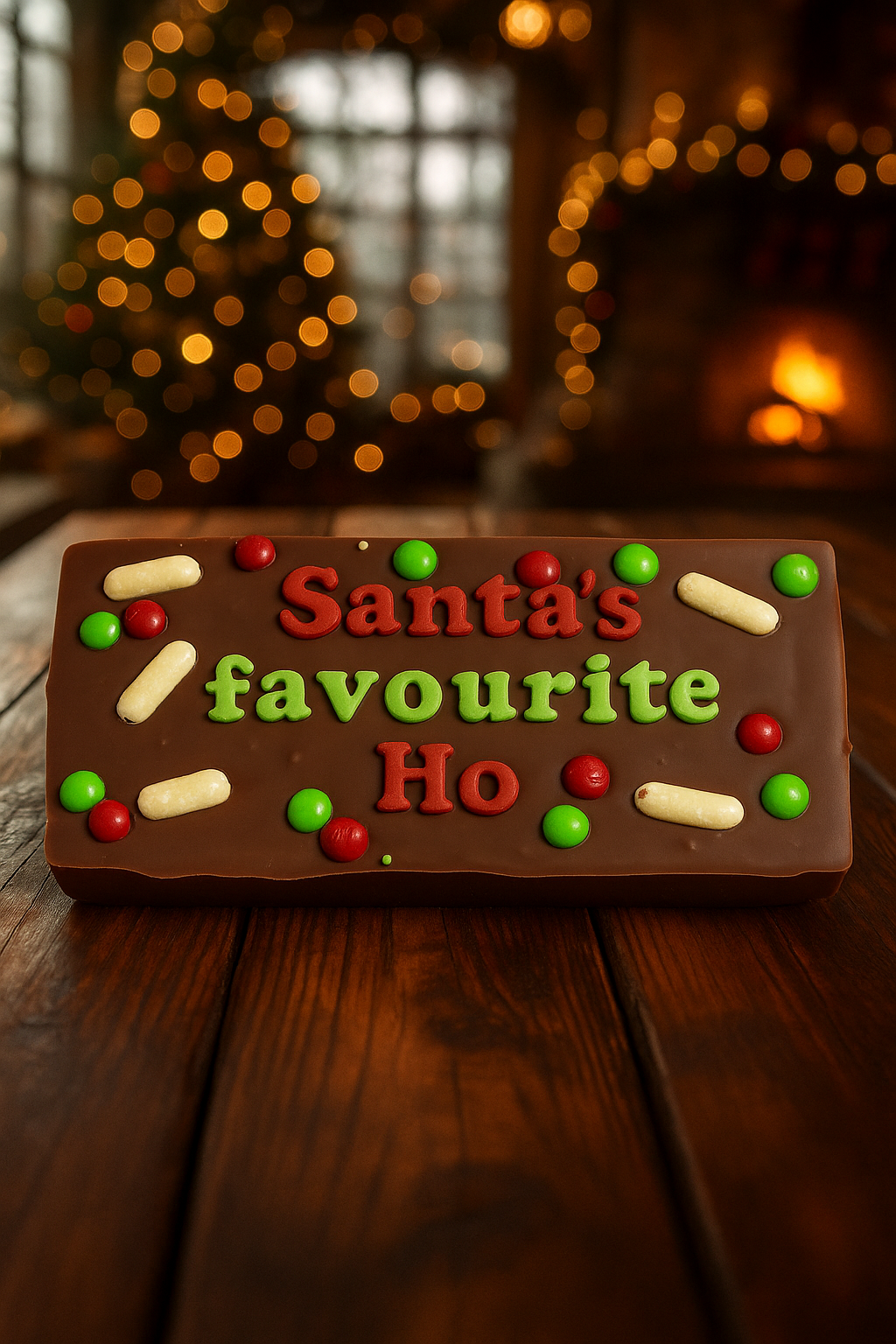 Limited Edition Salty Mail Christmas Chocolate Bar – Personalised Gift 2025