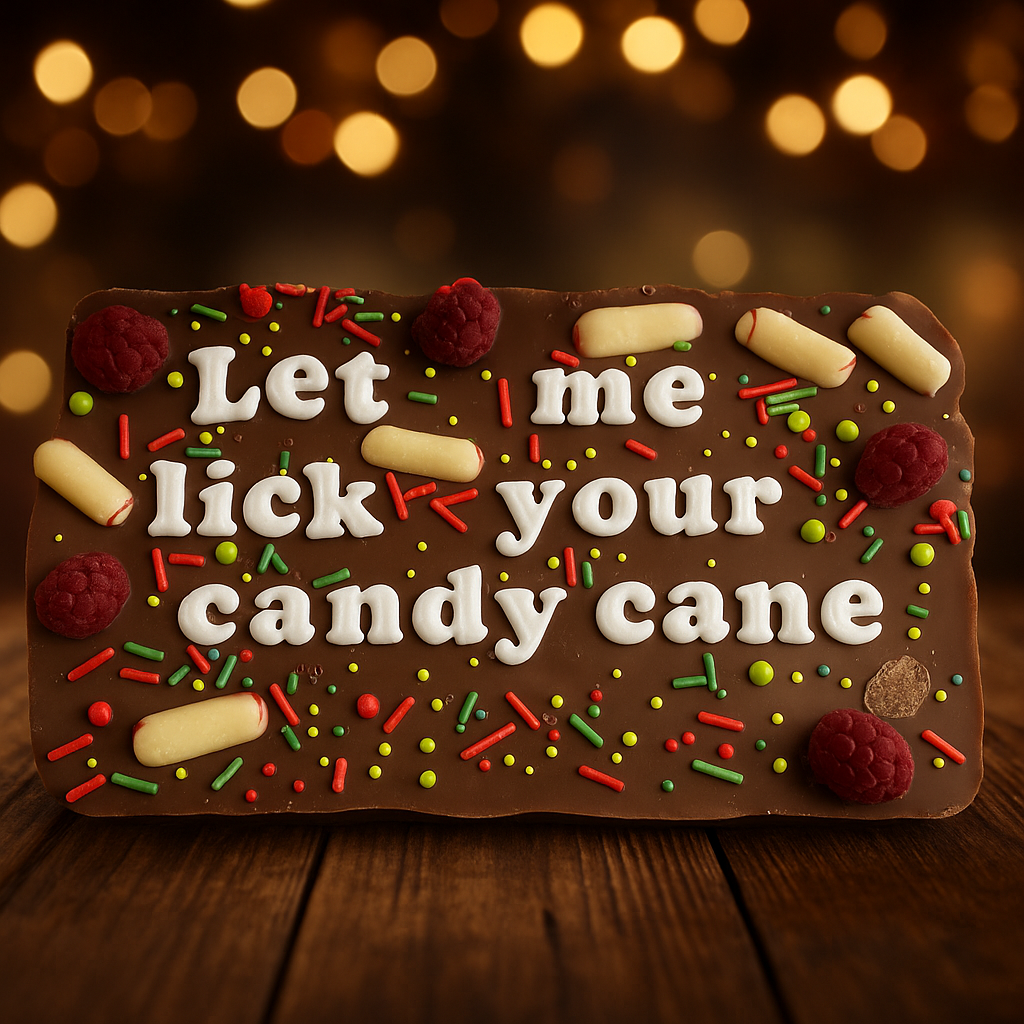 Christmas 2025 Personalised chocolate  Slab