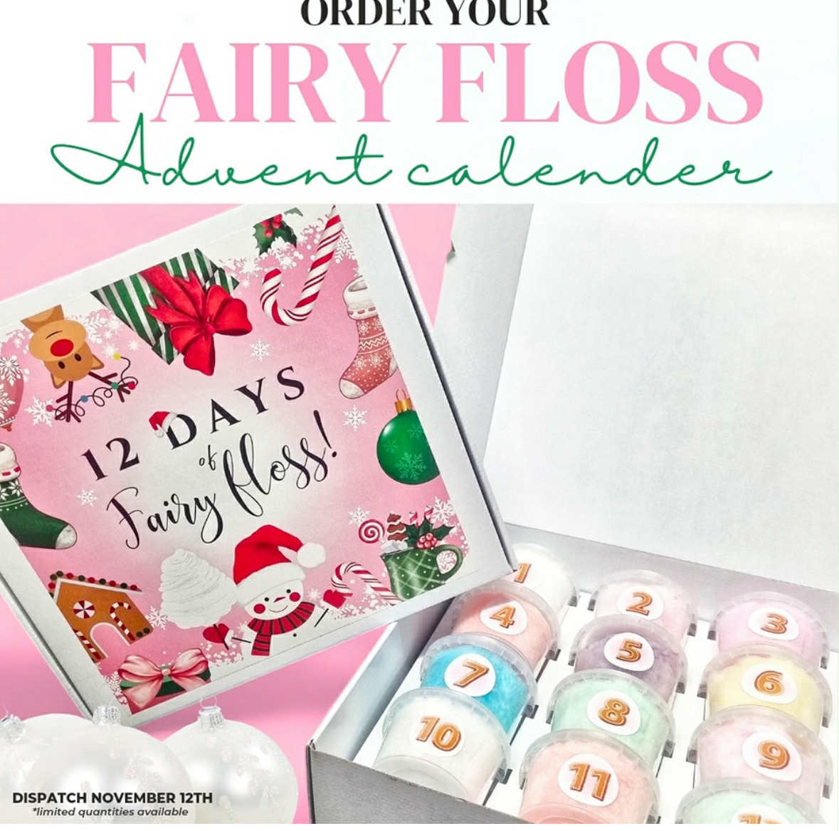 12 days of Fairy floss Advent Calendar
